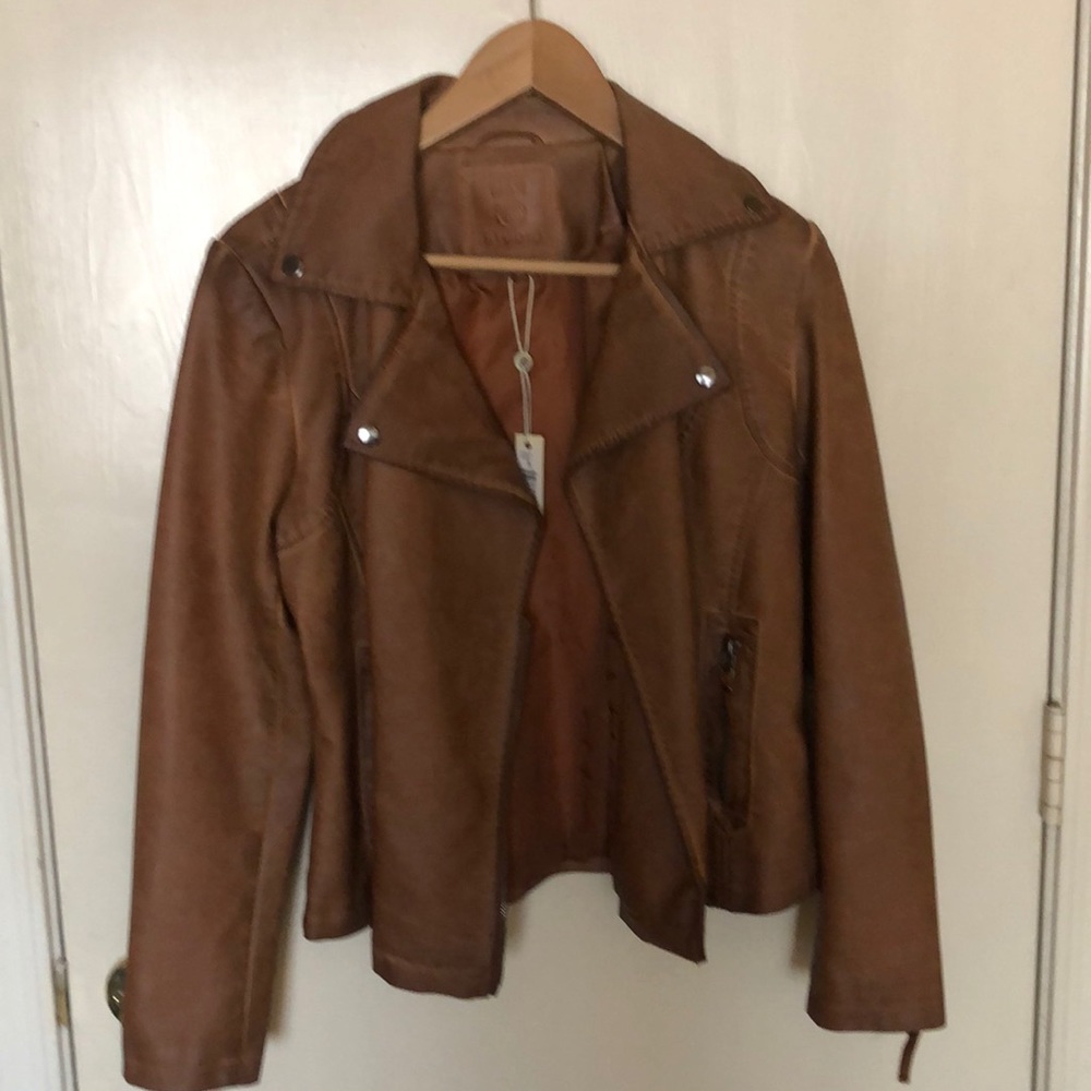 Faux leather Jacket
